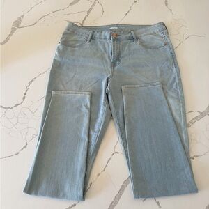 Old Navy Light Blue Skinny Stretch Jeans Mid Rise
